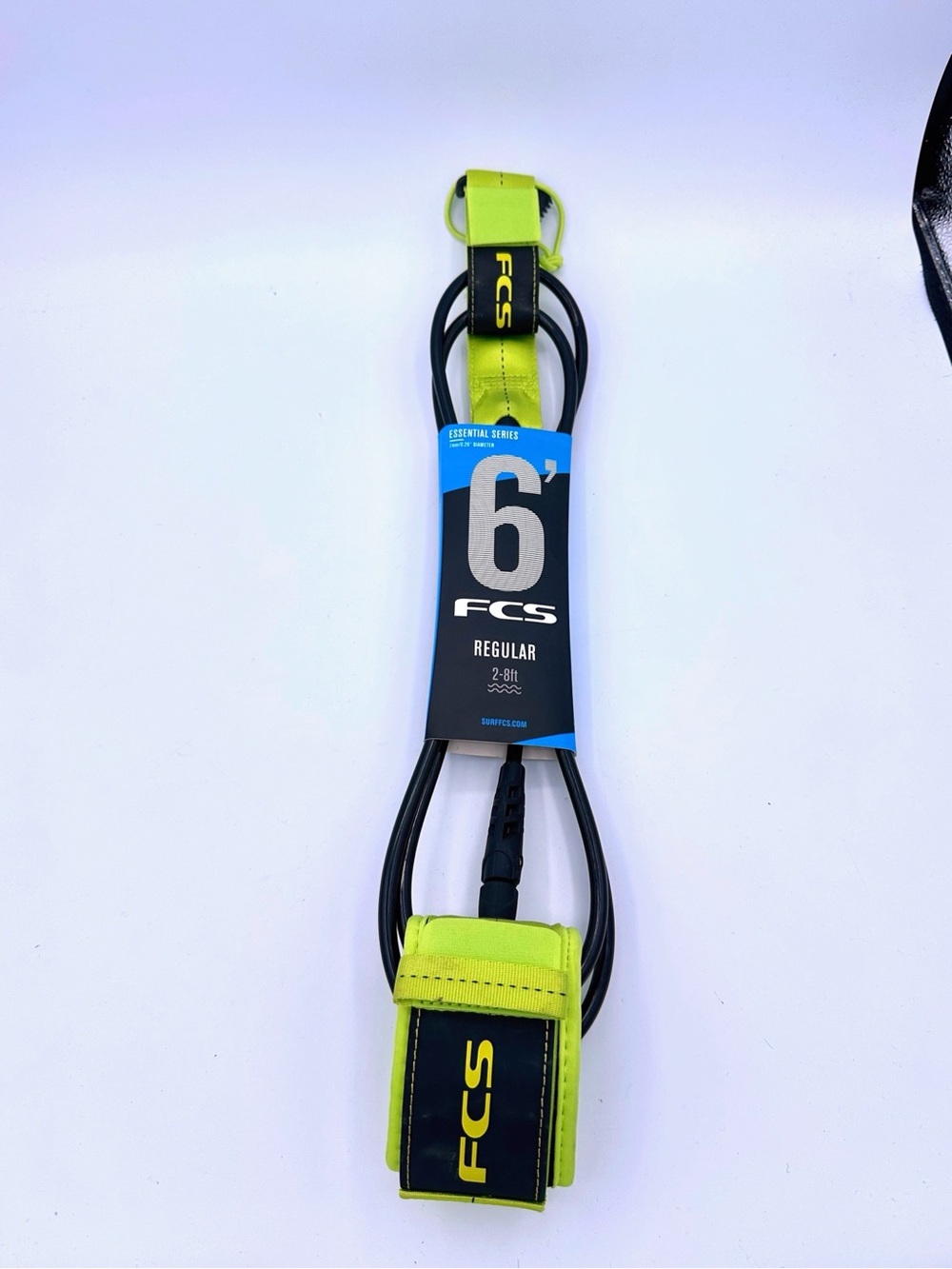 FCS 6” Essential Regular Surf Leash